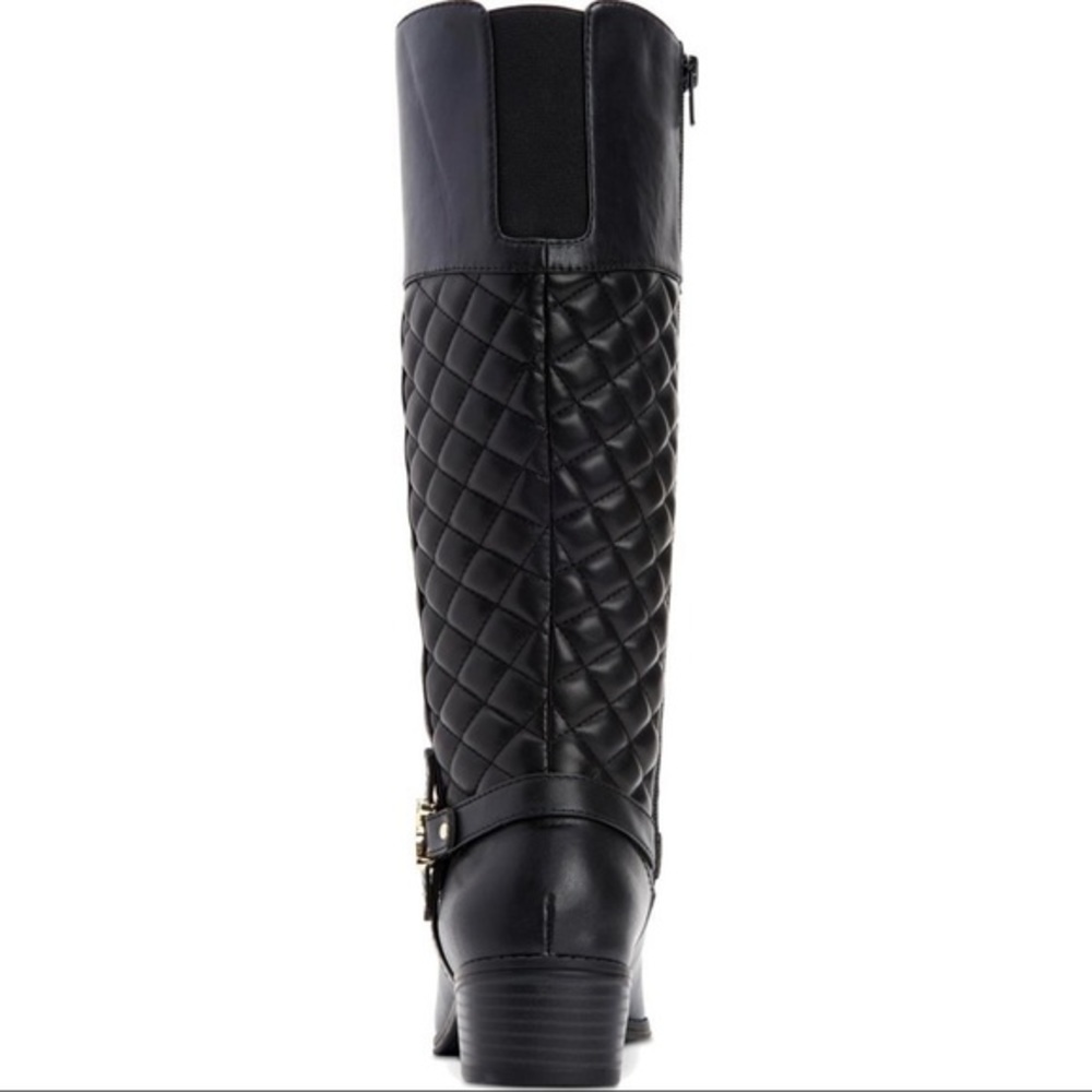New Charter Club Faux Leather Harness Riding Boots​ - Picture 3 of 4